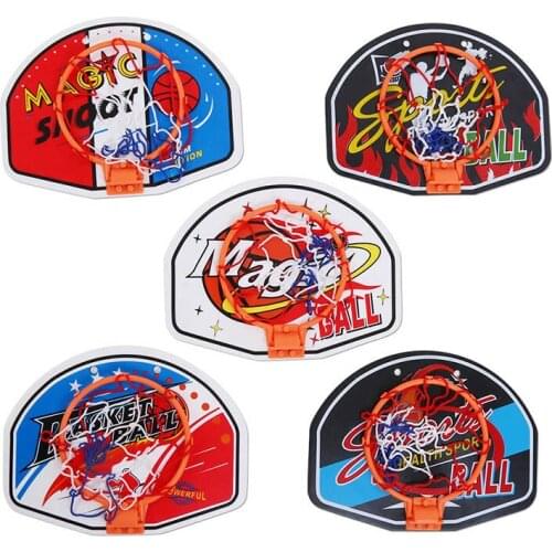 Plastic Basketball Hoop Toy Child Mini Inflatable Balls Pump Backboard Rim Children Kid Wall Game