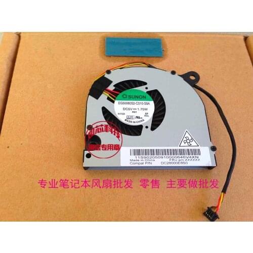 DELTA KSB05105HC DH41 DC28000E8D0 SUNON eg50060s2-c010-s9a laptop fan cooler