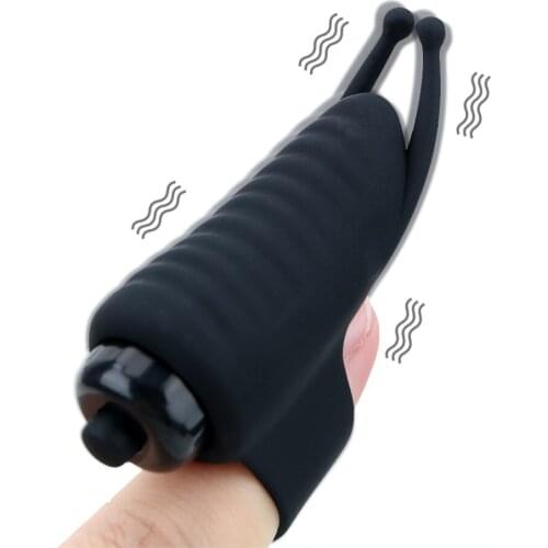 Female Masturbator G-Spot Finger Massage Bee Tentacles Finger Sleeve Vibrator Vagina Clitoris Stimulation Sex Toys For Woman