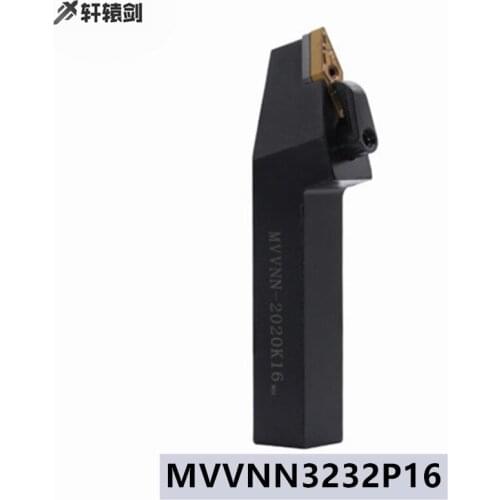 1PC Drill 3232P16 Pipe Lathe External Turning Tool Holder Carbide Insert VNMG