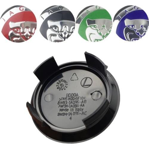 60pcs OEM quality XJ 58mm Wheel cap Center Covers Hub Caps Emblem for jaguar For XF XJ XKR S TYPE X TYPE XJ8 XK8