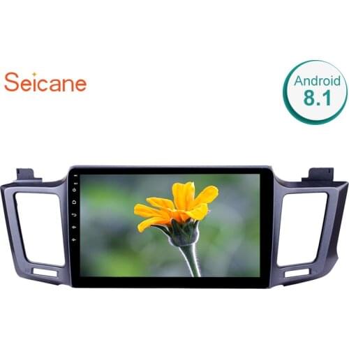 Seicane 10.1"2din Android 8.1 Car Radio For 2013 2014 2015 2016 Toyota RAV4 Car Stereo Multmedia Support Steering Wheel Control