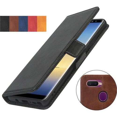 Pu leather Fitted Case for OPPO Realme 2 Pro Wallet Cover Short-buckle Flip book holster protective phone bag case GG