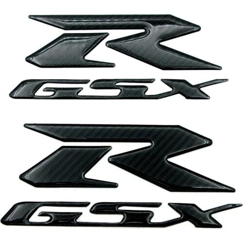For Suzuki GSXR 600 750 1000 1300 New Motorcycle 3D GSX-R Carbon Fiber Fuel Tank Cover Traction Side Pad Protector Sticker Decal