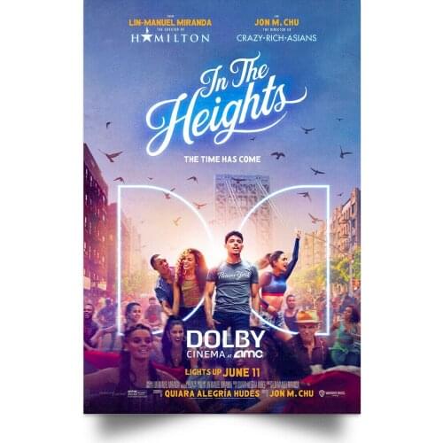 In the Heights MOVIE Picture Art Film Print Silk Poster for Your Home Wall Decor 24x36inch