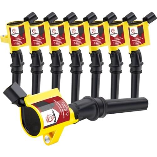 CARBOLE 8pcs High Performance Ignition Coils Pack For Ford F-150 F-250 4.6L 5.4L DG508YH8 DG467 DG473 DG481 DG491 DG508 E222