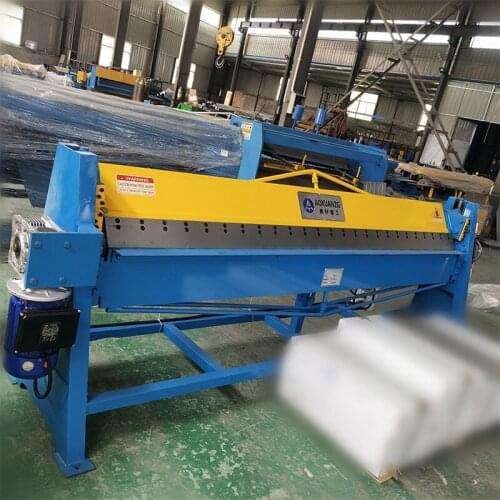 Press brake, Electric Press bending Machine electric, 1 MM galvanized sheet and aluminum folding Machine