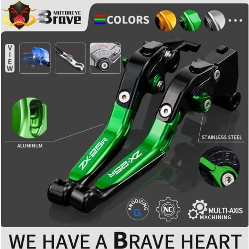 Motorcycle CNC Adjustable Clutch Brake Levers For KAWASAKI Ninja ZX25R 2020 2021 ZX 25R ZX-25R Accessories