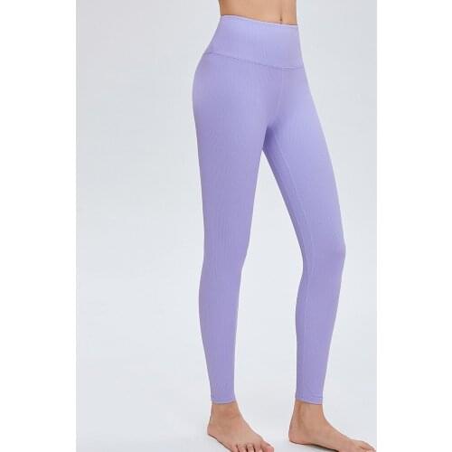 Yoga Pants Running Squat Proof Leggings Sport Fitness High Waist Women GYM Tights Naked Feel Butt Lift Tummy Control Capris