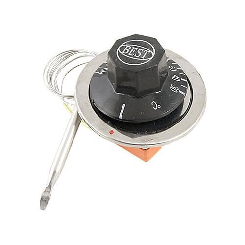 Electric Oven 30-110 Celsius N.C Temperature Capillary Thermostat w 43mm Probe