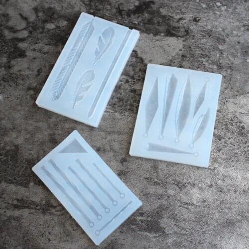 Mirror Epoxy Mold DIY Epoxy Pendant, Earrings, Keychain Mould Jewelry crafts mould