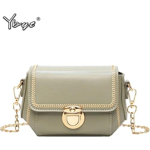 YBYT brand 2019 new vintage casual women satchels mini shopping bag ladies party purse female shoulder messenger crossbody bags