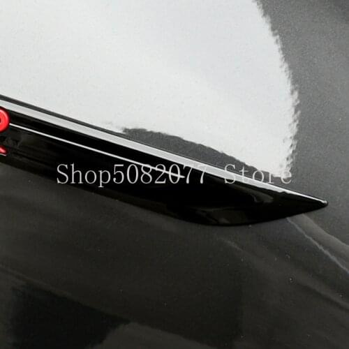 2021 New R Badge Blade Emblem for VW GOLF 7 8 GTI Magotan B8 Passat Car Fender Logo Sticker for Volkswagen Glossy Black Red