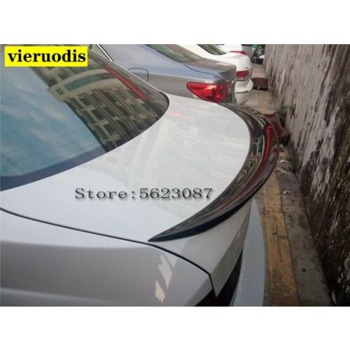 For bmw E90 spoiler E90 and E90 M3 carbon fiber rear trunk spoiler 318i 320i 325i 330i 2005-2011 E90 sedan rear wing CF