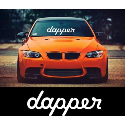 Fuzhen Boutique Decals Exterior Accessories Dapper Funny Car Sticker Vinyl Decal Auto Stickers for Car Bumper Window Decorations