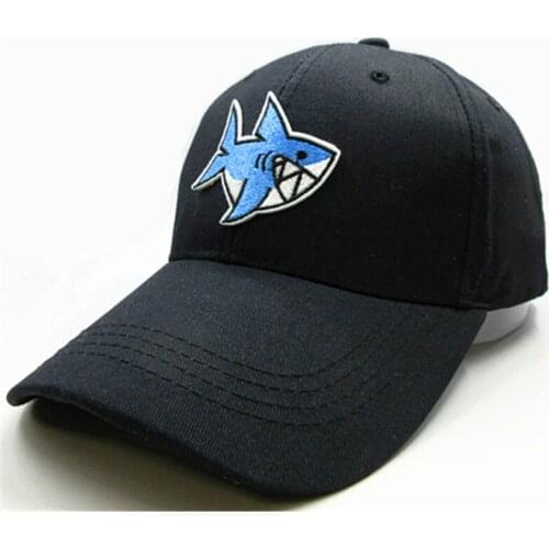 Cartoon shark embroidery cotton Casquette Baseball Cap hip-hop cap Adjustable Snapback Hats for kids men women 105