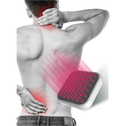 LASTEK Pain Relief Treatment Pad Multi-Use Prostatitis Lower/Upper Back Neck Pain Sprains 36 Diodes 3R LLLT Laser Therapy Device