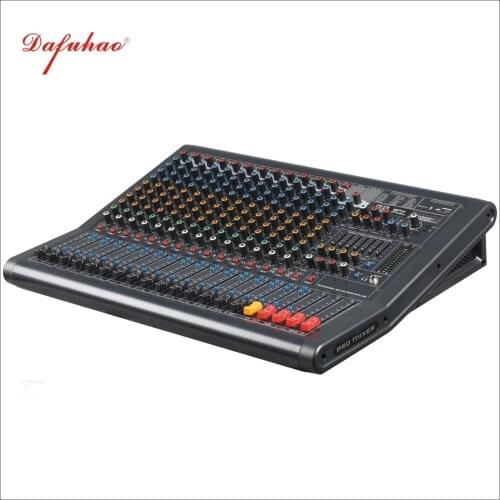 New professional powered DJ mixer sound audio power mixing amplifier mixer 8 channel