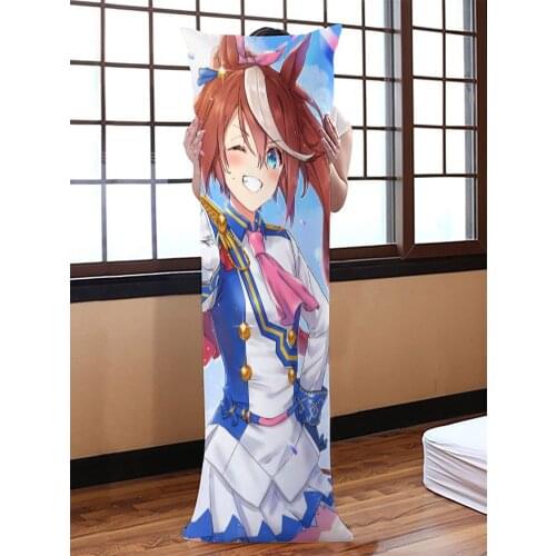 Uma Musume Dakimakura Hugging Body Pillow Case DIY Custom Throw Cushion Pillow Cover 7 Sizes