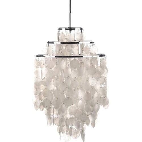 Natural Shell Pendant Light white lamps Natural Shell Lamp Lights Modern Nordic Seashell Lights Fixture home pendant lamp PA0064