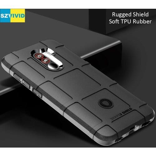 Rugged Shield Case For Xiaomi Pocophone F1 Defender Armor Drop resistance Cover For Poco F1