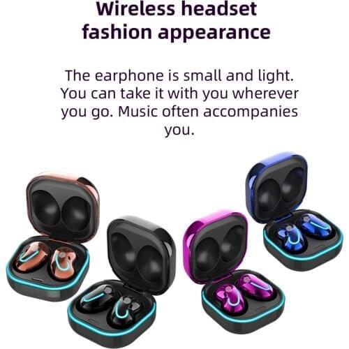 Waterproof Bluetooth Earbuds Touch Control Headphones TWS Stereo Earphones With Breathing Light Timetable Display