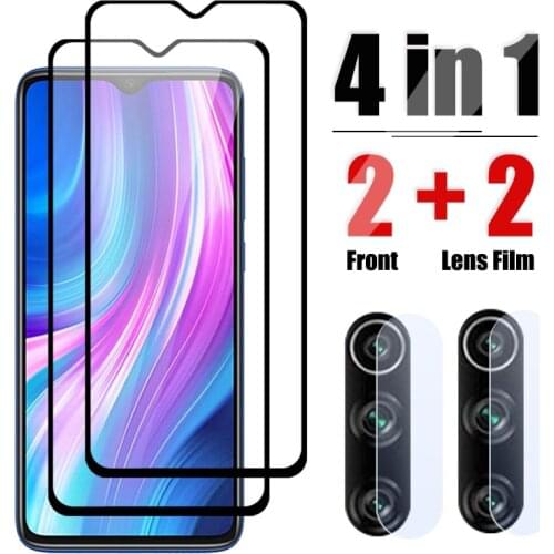 For Xiaomi Redmi Note 8T Tempered Glass Screen Protector On Xiomi Redmi 7 7A 8A Not 8 Pro Note8 8Pro Camera Lens Protective Film