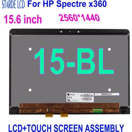 STARDE LCD For HP Spectre x360 15-BL112DX 15-BL Serise 4K LCD Display Touch Screen Digitizer Sense Assembly