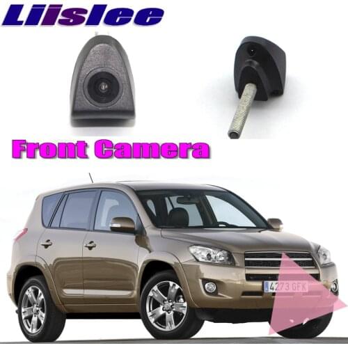 For Toyota RAV4 XA30 XA40 XA50 2005~2020 Car LOGO Front Camera Night Vision HD Wide Angle Degree Embedded Blind Spot Area Camera