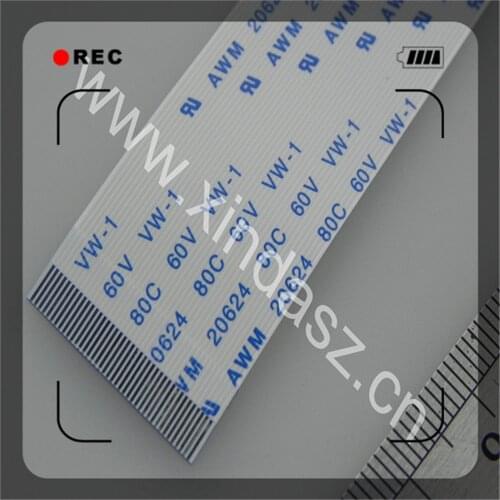Free Shipping AWM 20624 80C 60V VW-1 0.5mm 40pin 150mm length B type auto cable wire FFC Flat Ribbon Cable 10pcs/lot