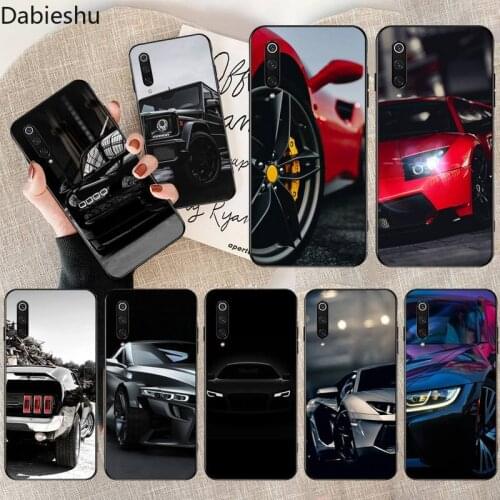 Sports Cars Male Men Shell Phone Case for Xiaomi Mi Note 10 Lite Mi 9T Pro xiaomi 10 10 CC9 Pro 9SE