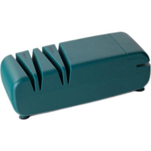 Electric Knife Sharpeners Automatic Chef Professional Quick Sharpening Machine USB for Kitchen Tool All Scissors Knives