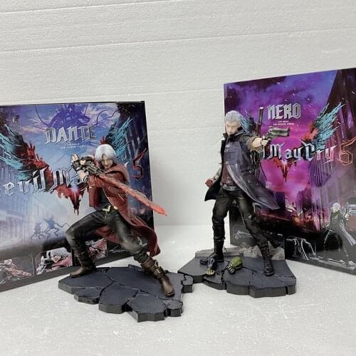 Devil May-Cry Figure DANTE NERO Statue Action Figure Model Toy Doll Gift 28cm 11inch