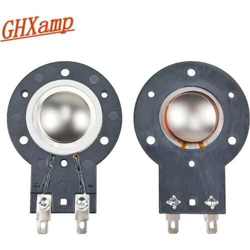GHXAMP 25.4mm Tweeter Voice Coil 25.5 Core Titanium Film Treble Speaker Coil 8OHM Repair K-100ti K-79 Audio Parts DIY 2PC