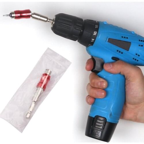 HHS Adjustable Magnetic Screw Drill Tip Drill Screw Tool Quick Change Holder Drive Guide Drill Bit Extensions Pivot Drill Bit