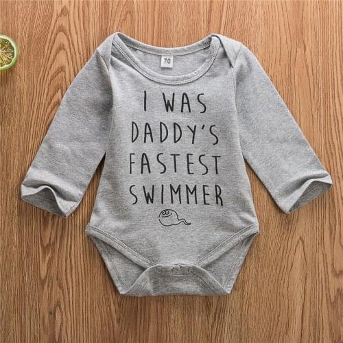 Baby Boy Romper Newborn Girl Cotton Clothes Infant Autumn Letter Playsuit Long Sleeve Unisex Jumpsuit Toddler Clothing