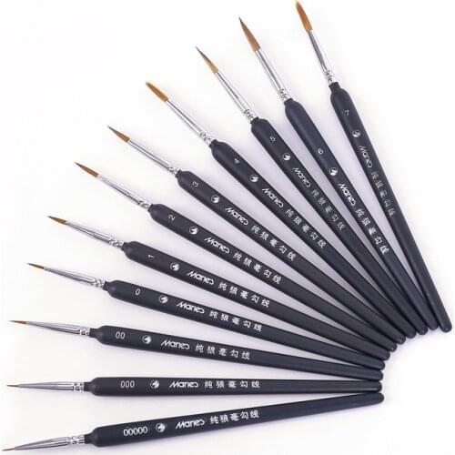 KW－TRIO Watercolor Paint Brushes