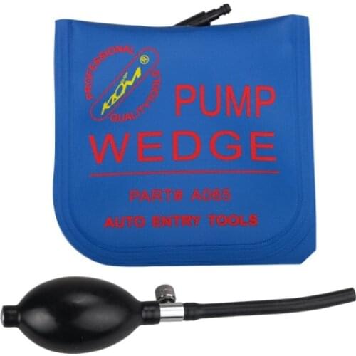 Blue Color Middle Size Air Wedge ,Air pump wedge Inflatable air wedge 165 *150mm
