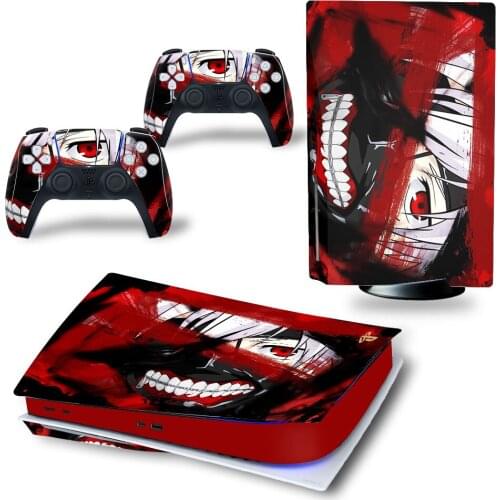 New Film PS5 Standard Disc Edition Skin Sticker Decal Cover for PlayStation 5 Console & Controller PS5 Skin Sticker Vinyl