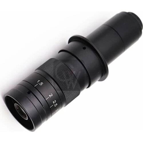 300X Zoom C/CS Mount Lens Glass Magnification Eyepiece For VGA HDMI USB CCD CMOS Industry Video Microscope Camera