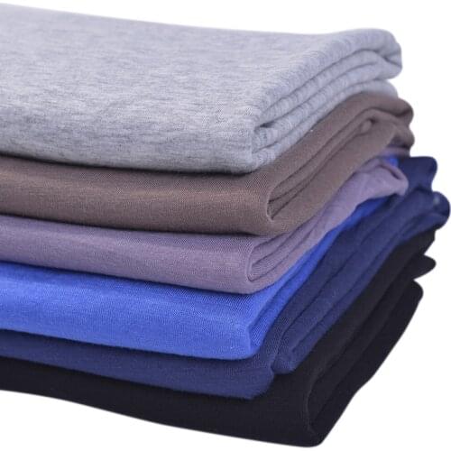 Light Weight 80s Modal T-shirt Sewing Fabric Breathable & See Through For Summer Sun Protection Clothes 50*150cm/piece A0080