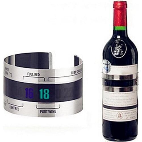 Convenient Bracelet Wine Thermometer Grape Digital Red Wine Temperature Sensor For Bar Home Beer Brewing Supplies Tools Hot