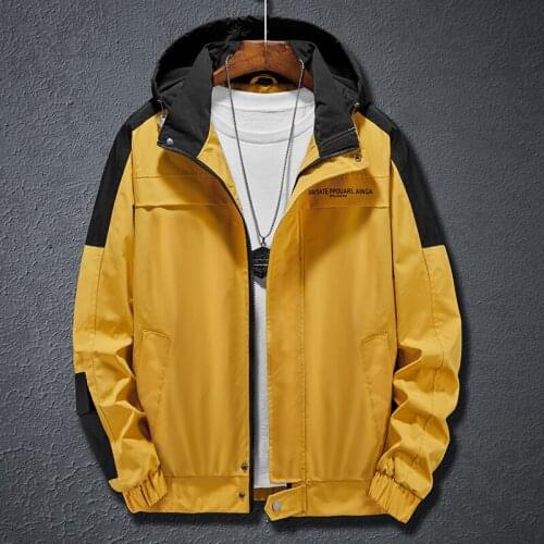 New Jackets Men Fashion Hip Hop Windbreaker Jackets Waterproof Hooded Wind Breaker Casual Coat Male Clothing 2020 Autumn Jackets