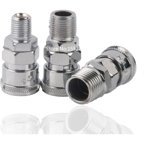 Air Compressor Hose Pneumatic C-type quick connector SM20 SM30 SM40 outer wire Hose Fitting