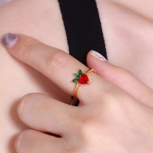 ZHOUYANG Women's Gold Rings