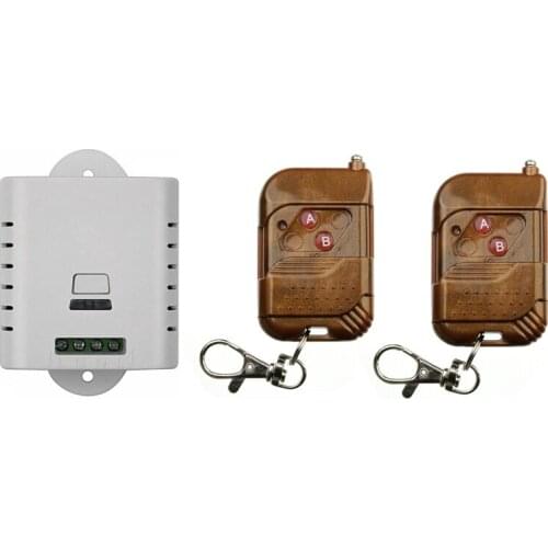 1CH RF wireless light remote control switch 85V 110V 120V 220V 250V learning code 1* receiver+2* transmitter