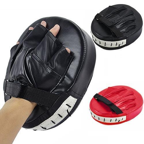 1Pcs Black Red Boxing Gloves Pad Training Target Focus Punch Pad Glove Karate Muay Kick Kit Sport Fitness Punch Pad Glove