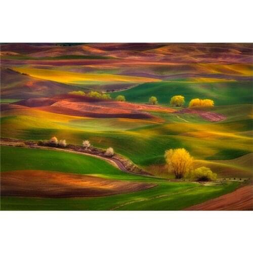 100% DIY 3D Diamond Mosaic Beautiful rural scenery Diamond Painting Cross Stitch Kit Diamond Embroidery Patterns Rhinestones Art