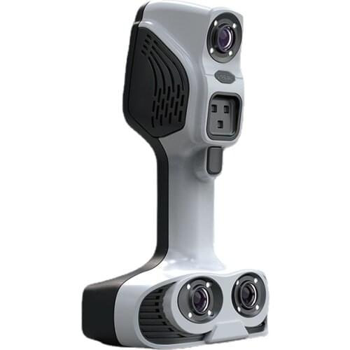 3D Scanner Handheld Color 3D Scanner High Precision Medical/English/Art/Color Modeling Smooth Spinning Super Wide Angle