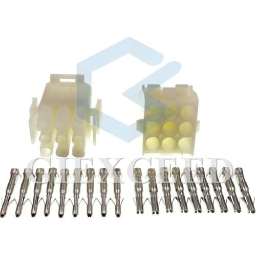 9 Pin 1-480707-0 794538-1/350782-1 1-480706-0 794537-1/350720-1 Female Male Plug Wiring Harness Cable Sockets